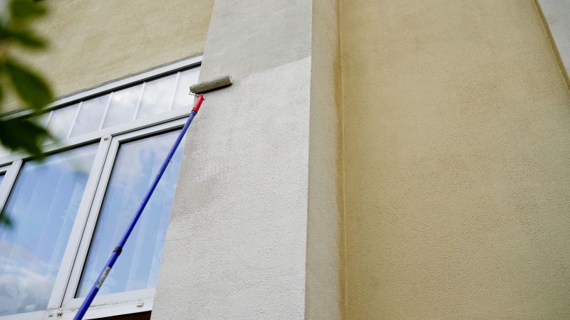 Exterior Commercial Painting detail