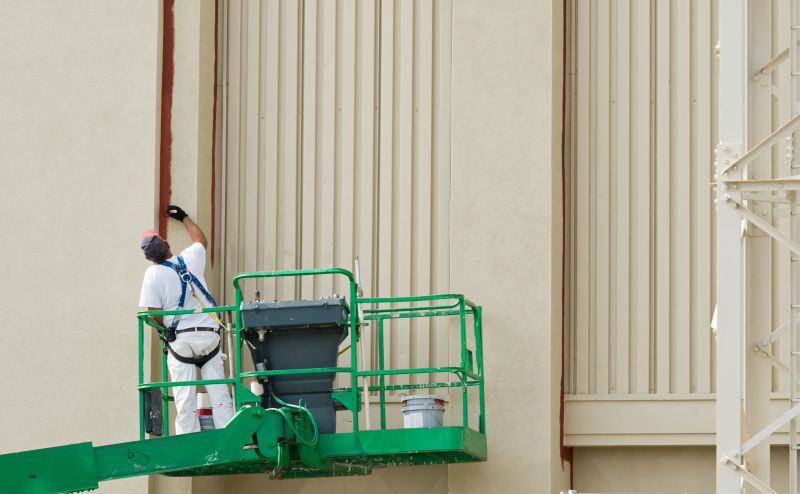Exterior Commercial Painting detail